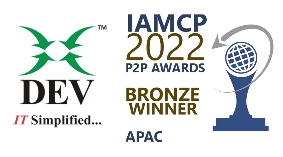 Dev Information Technology Ltd awarded with IAMCP P2P Awards 2022 in Bronze Category